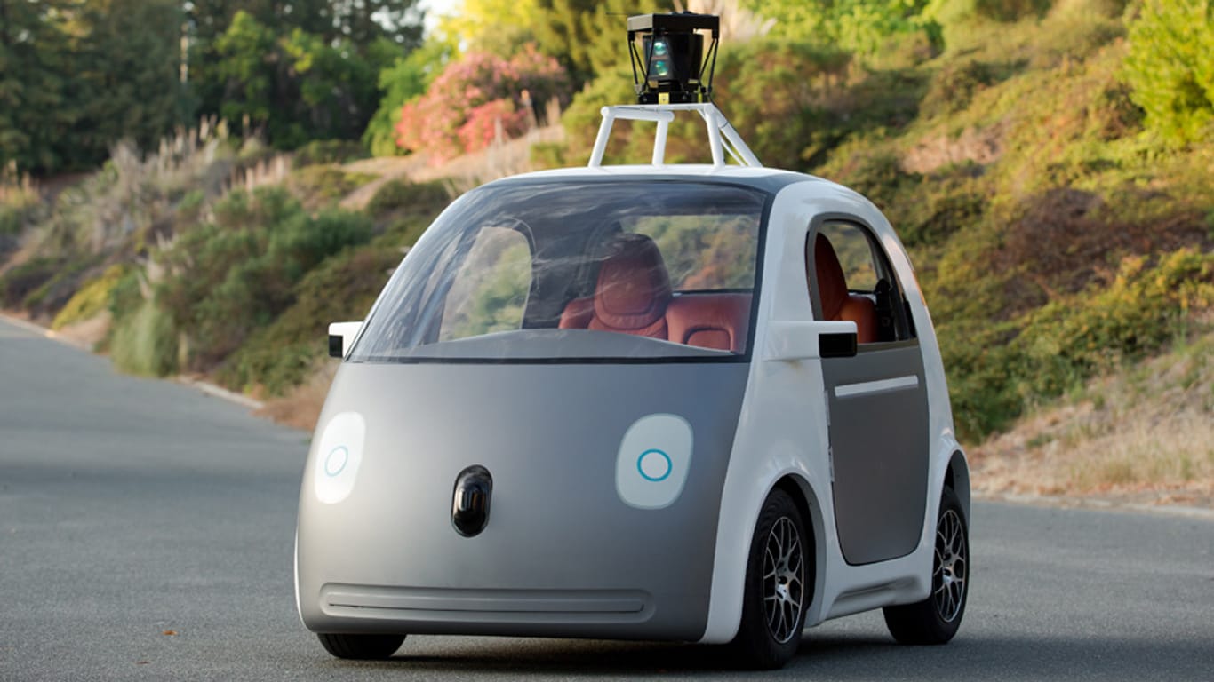 Das Google-Auto soll schon 2015 im Straßenverkehr unterwegs sein