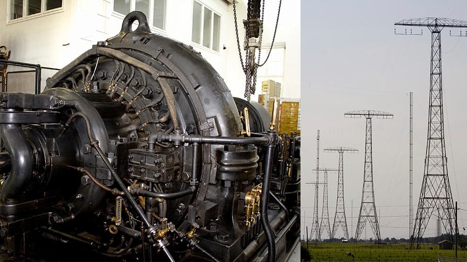 Der Längstwellensender Grimeton funktioniert auch 90 Jahre nach Inbetriebnahme noch tadellos. Der Längstwellensender Grimeton funktioniert auch 90 Jahre nach Inbetriebnahme noch tadellos.
