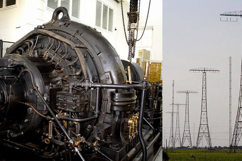 Der Längstwellensender Grimeton funktioniert auch 90 Jahre nach Inbetriebnahme noch tadellos.
