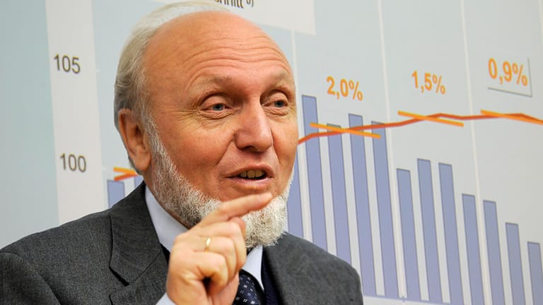 Ifo-Chef Hans-Werner Sinn sieht harte Zeiten auf die deutsche Rentenversicherung zukommen
