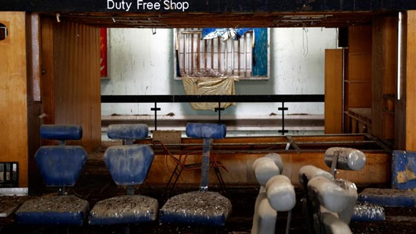 In diesem Duty-Free-Shop gibt es schon seit mehr als 40 Jahren keine zollfreien Produkte mehr zu kaufen.