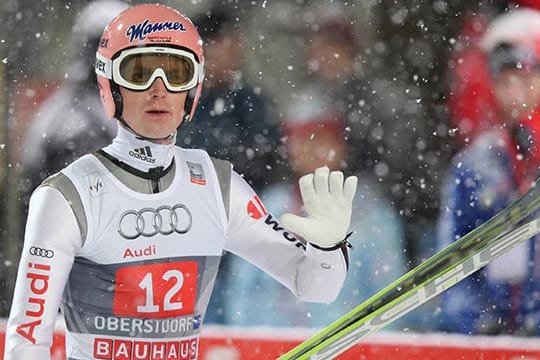 Beim Auftakt der Vierschanzentournee in Oberstdorf nur 13.: Severin Freund.