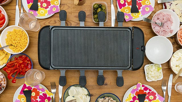 An einem qualitativ hochwertigen Raclette-Set werden Sie sicherlich mehr Freude haben