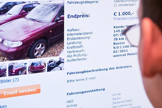 Autokauf im Internet kann auch seine Tücken haben