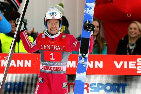 Anders Jacobsen verblüfft bei der Vierschanzentournee.