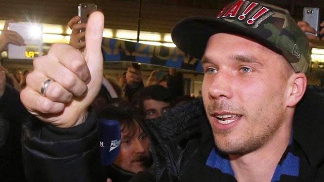 Nicht auf den Mund gefallen: Nationalstürmer Lukas Podolski.