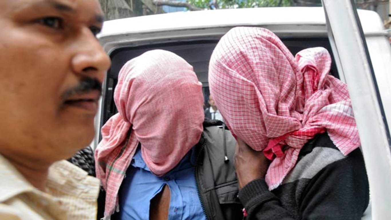 In Indien ist erneut ein brutaler Vergewaltigungsfall bekannt geworden: Zwei Brüder wurden nach Behördenangaben wegen der wiederholten Vergewaltigung einer japanischen Touristin festgenommen