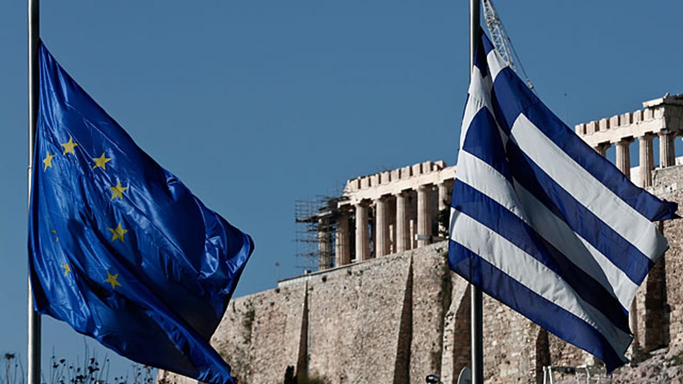 Griechenland müsste die Eurozone auf eigenen Wunsch verlassen.