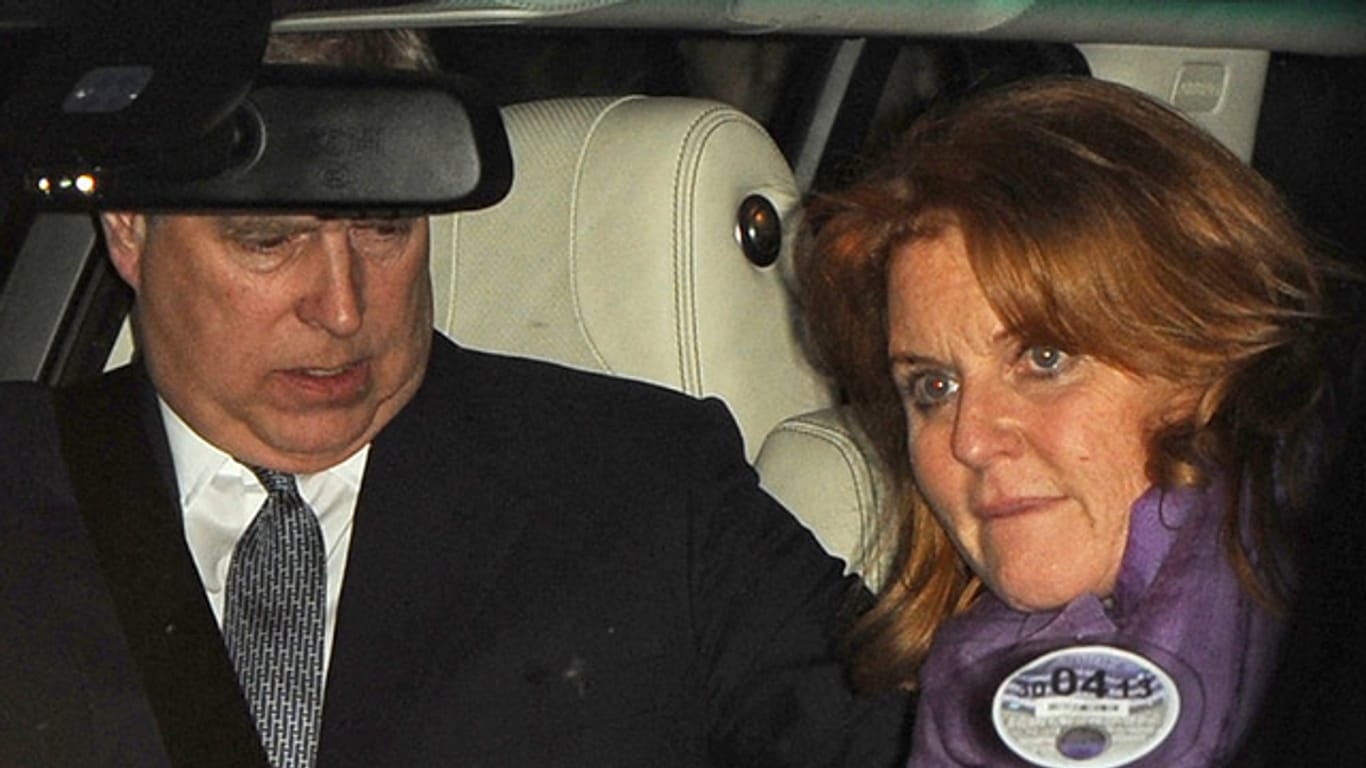 Prinz Andrew und Sarah Ferguson im Jahr 2013