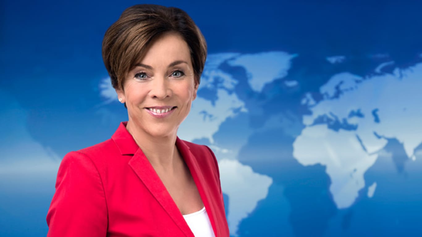 Simone von Stosch moderiert für den NDR die "Tagesschau".