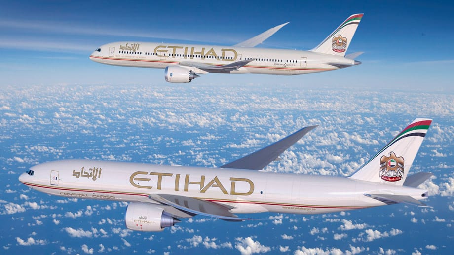 Etihad Airways ist der zweite Vertreter aus den Emiraten, der in der Liste auftaucht. Platz zehn.