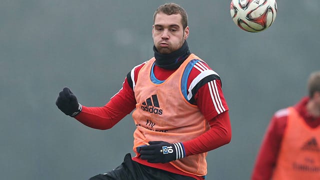 Pierre-Michel Lasogga lebt als Mittelstürmer auch von seiner Kraft.