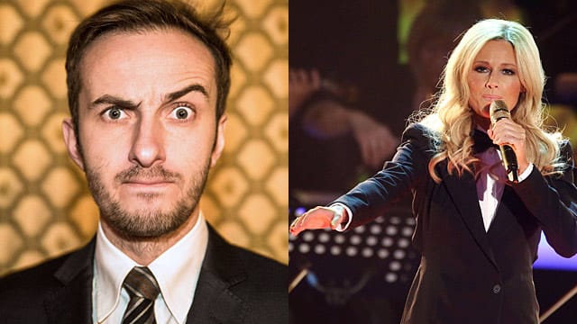 Moderator Jan Böhmermann teilt gegen Helene Fischer aus.