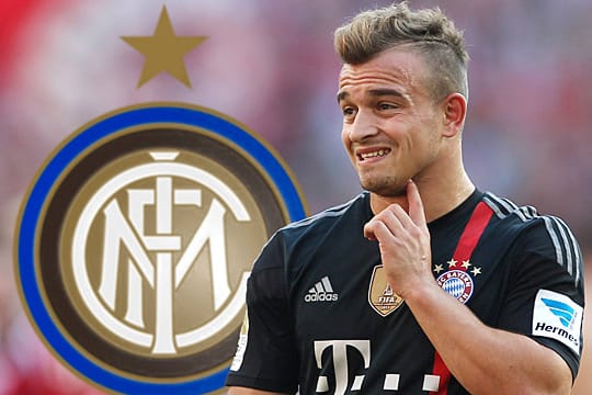 Xherdan Shaqiri kam 2012 für 12,5 Millionen Euro zum FC Bayern.