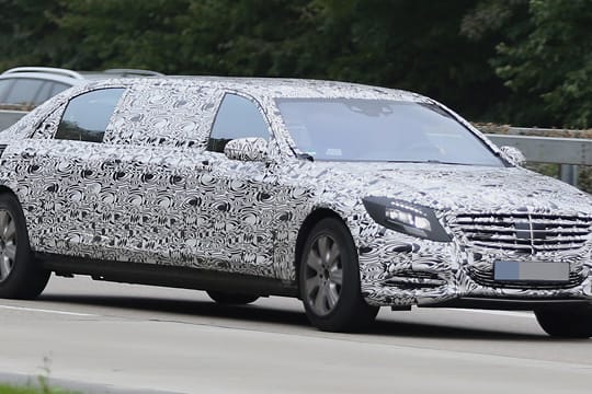 Erlkönig Mercedes Pullmann