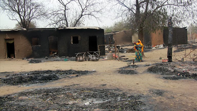 Bereits im Jahr 2013 hatte Boko Haram Brandanschläge in der Stadt Baga verübt. (Archivbild)