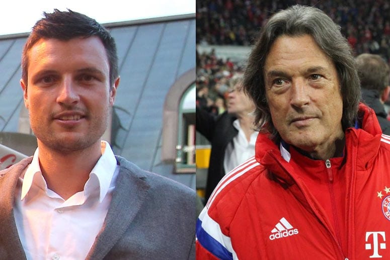 Bayern-Doc Hans-Wilhelm Müller-Wohlfahrt (re.) und sein Sohn Kilian.