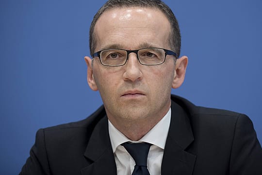 Bundeszustizminister Heiko Maas: neue Anti-Terrormaßnahmen, aber keine Vorratsdatenspeicherung