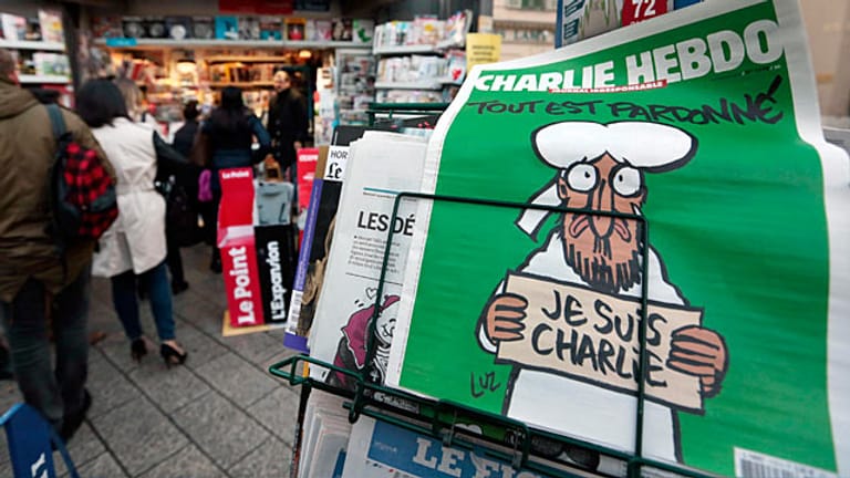 Bei den Franzosen ist die neue "Charlie Hebdo"-Ausgabe sehr begehrt