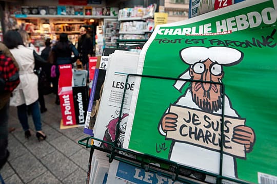 Bei den Franzosen ist die neue "Charlie Hebdo"-Ausgabe sehr begehrt