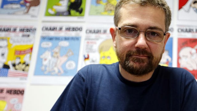 Der getötete ''Charlie-Hebdo''-Chefredakteur Stéphane Charbonnier alias Charb