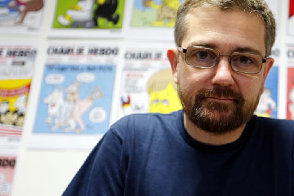Der getötete ''Charlie-Hebdo''-Chefredakteur Stéphane Charbonnier alias Charb