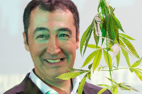 Grünen-Chef Cem Özdemir prescht beim Thema Cannabis-Legalisierung vor.