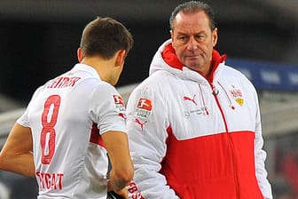 Moritz Leitner und Huub Stevens: Die Lage beim VfB Stuttgart ist angespannt.