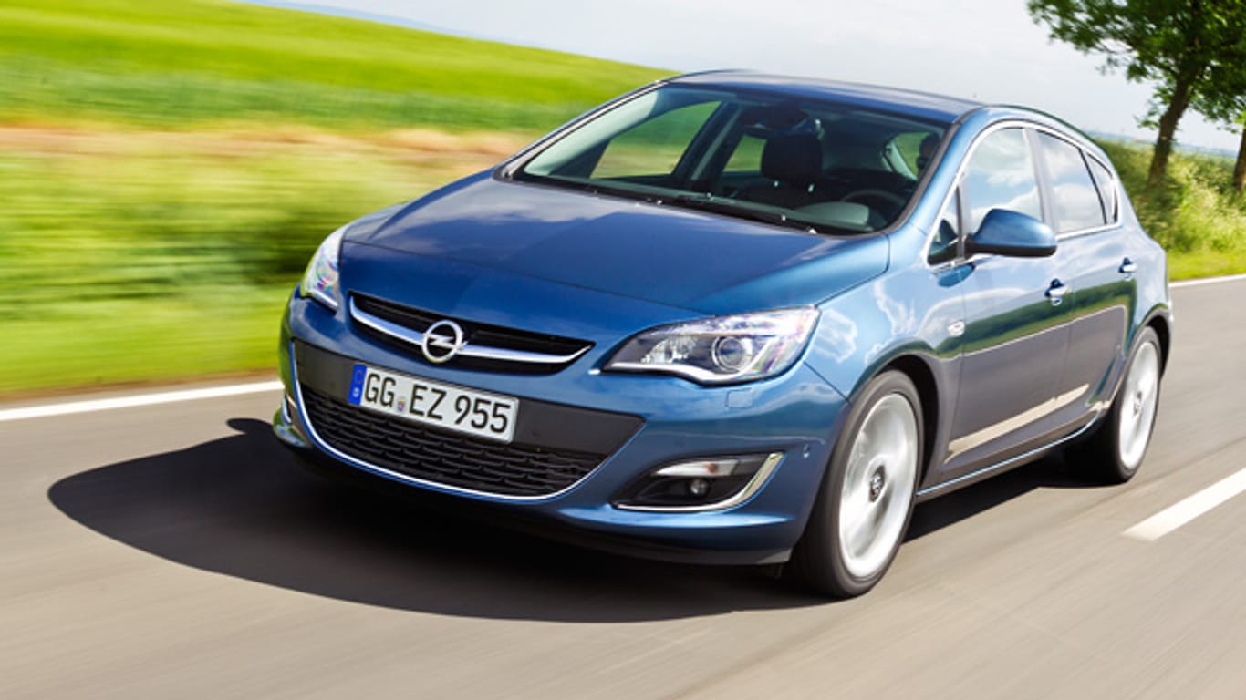Opel Astra J: Rückruf