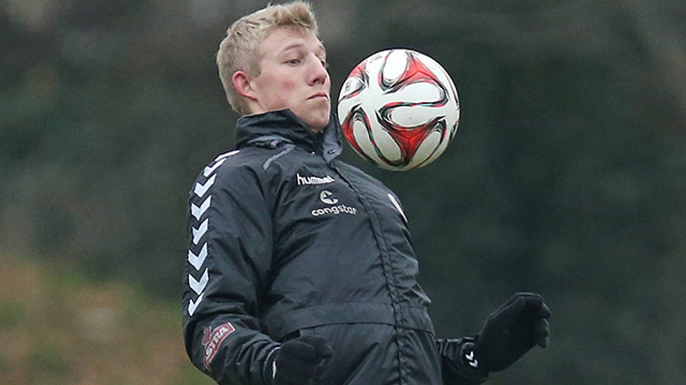 Julian Koch, hier im Training des FC St. Pauli