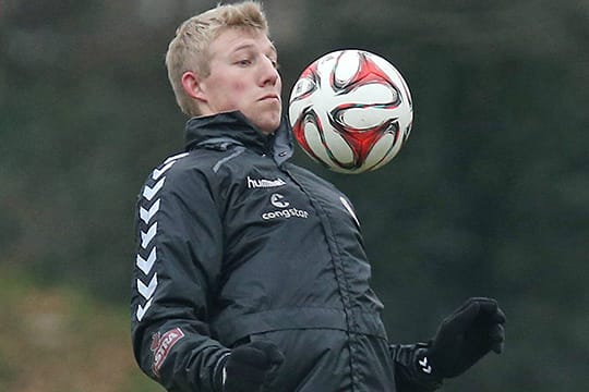 Julian Koch, hier im Training des FC St. Pauli