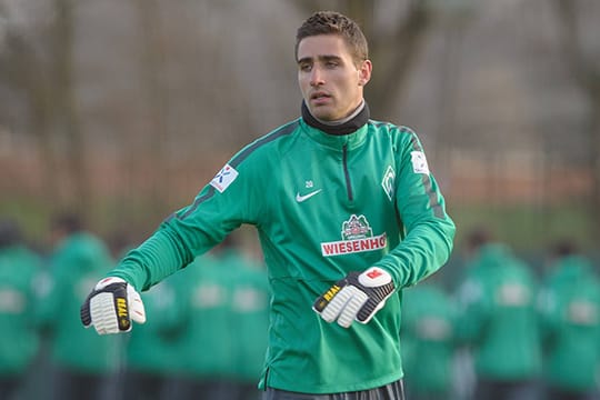 Werders neuer Torwart Koen Casteels: "Es ist nicht meine Aufgabe, zu sagen, ich bin die Nummer eins, zwei, drei oder vier."