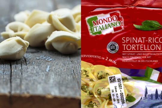 Die "Spinat-Ricotta-Tortelloni" von Netto sind möglicherweise mit Bakterien belastet.