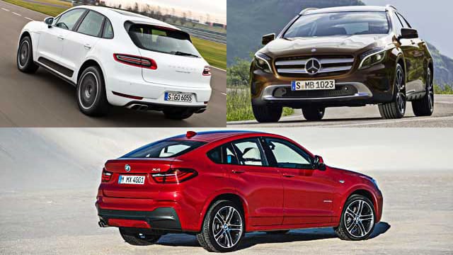 Porsche Macan, Mercedes GLA und BMW X4: Welches SUV erobert die meisten Kunden? Porsche Macan, Mercedes GLA und BMW X4: Welches SUV erobert die meisten Kunden?
