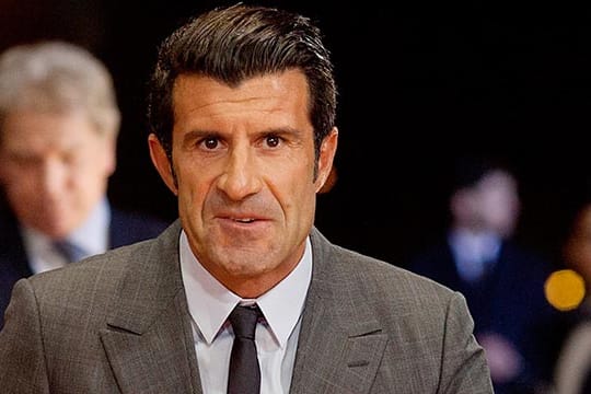 Der ehemalige portugiesische Superstar Luis Figo hat das Amt des FIFA-Präsidents im Visier.