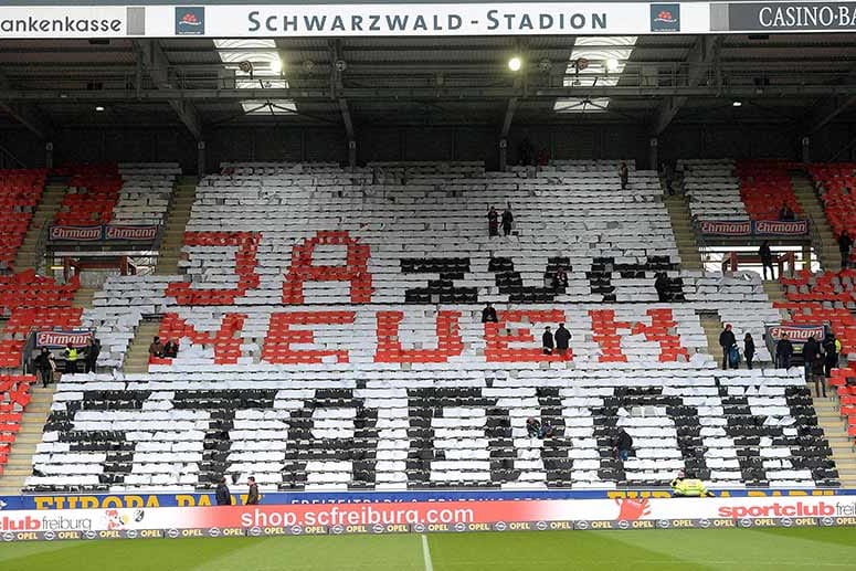 Das Werben hat gefruchtet: Freiburg sagt "Ja" zum neuen Stadion.