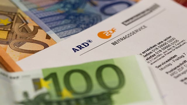 Rundfunkbeitrag und Banknoten