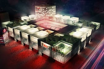 So soll das neue Stadion des AC Mailand einmal aussehen.