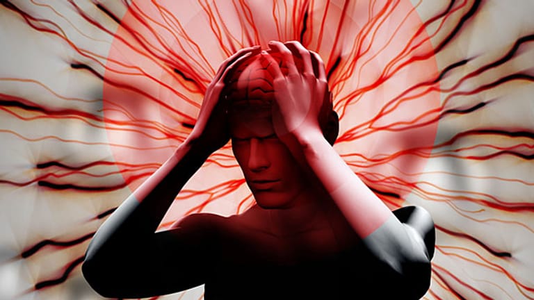 Bluthochdruck kann der Auslöser für Kopfschmerzen sein.