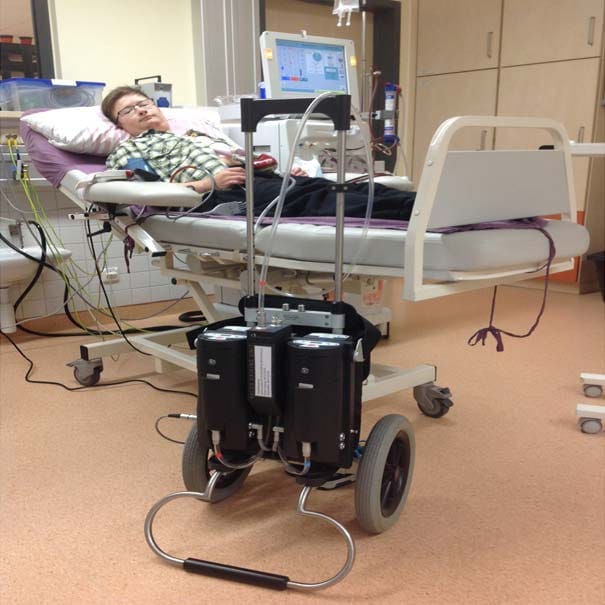 Warten auf eine Organspende: Der 16-jährige Marc überlebte knapp ein Multiorganversagen.