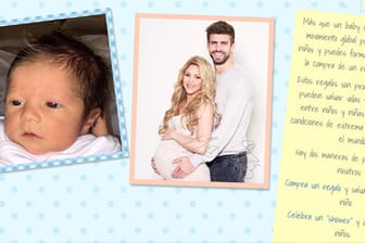 Auf einer UNICEF-Seite präsentiert Shakira den kleinen Sasha.