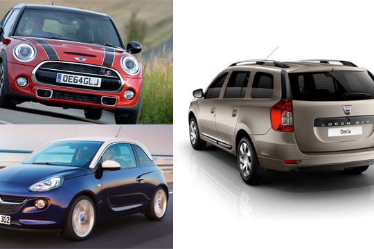 Der Kombi Dacia Logan MCV hat den geringsten Wertverlust.