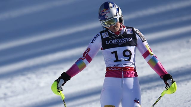 Wieder nichts: Lindsey Vonn verpasste eine Medaille in der Kombination.