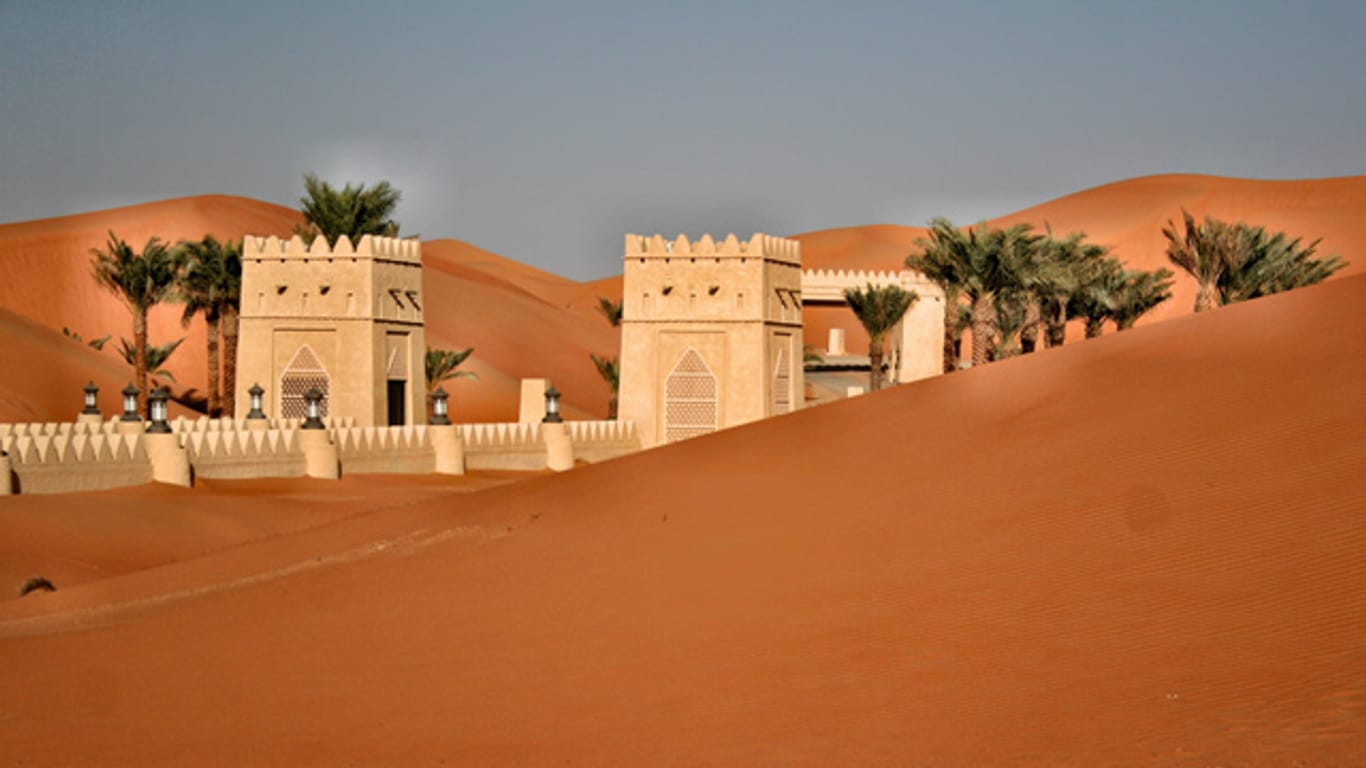 Die Liwa-Oase ist das Tor zur größten Sandwüste der Welt.