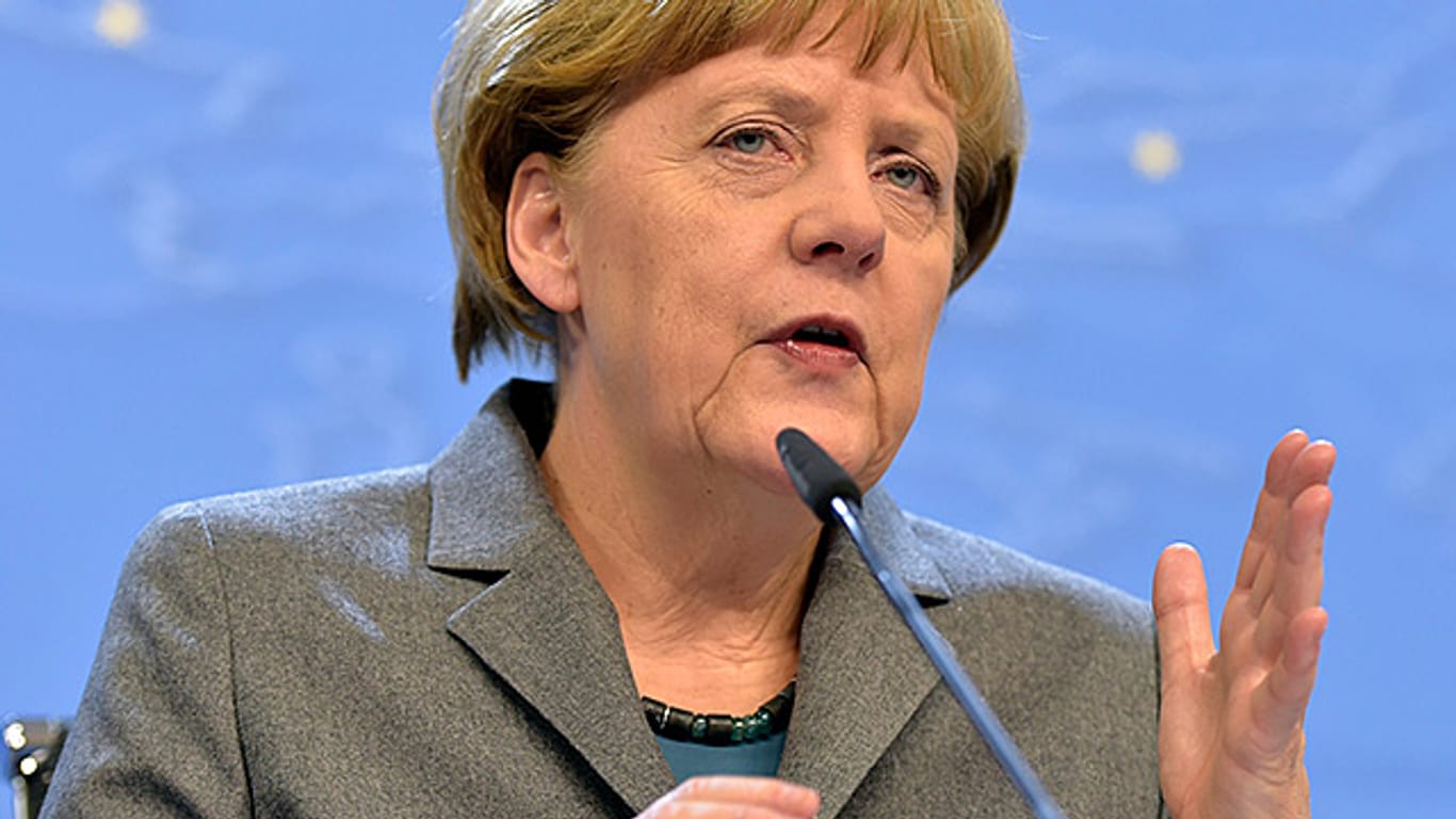 Bundeskanzlerin Angela Merkel und andere EU-Regierungschefs senden eine klare Botschaft an Wladimir Putin.