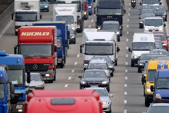Laut ADAC wurden 2014 fast eine Million Kilometer Stau registriert.