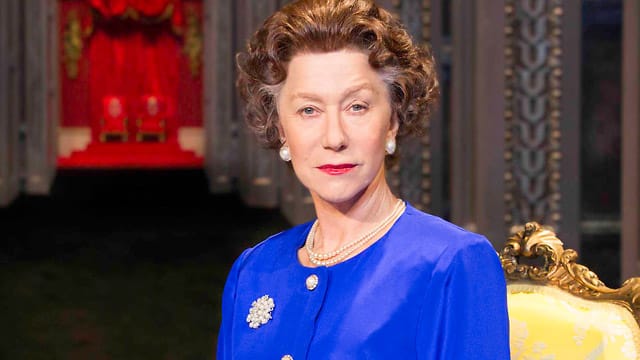 Helen Mirren als Queen Elizabeth II im Theaterstück "The Audience".