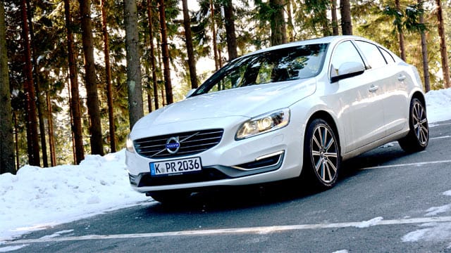 Coupé-artiges Design: der Volvo S60.