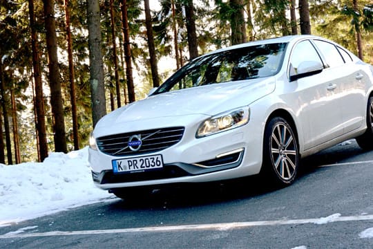 Coupé-artiges Design: der Volvo S60.