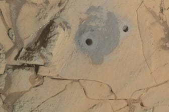Entdeckung auf dem Mars: Strukturen, die Spuren von Mikroorganismen ähneln.